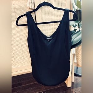 Babaton tailored sleeveless blouse